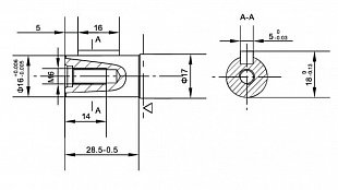 Гидромотор AHMM-32R1CY1 (MM 32)