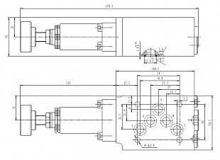 Редукционный клапан L-ZDR-10-DA-2-210-Y-M