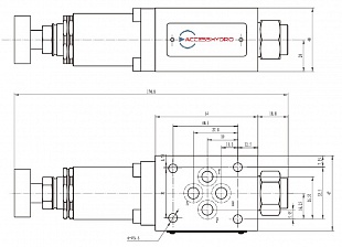Редукционный клапан L-ZDR-6-DA-2-210-Y-M