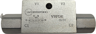Гидрозамок VBPDE -1/2"L
