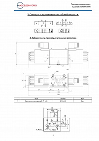 Гидрораспределитель электромагнитный 4AHL-10H-220AC-Z5L (ВЕ10 14 В220)
